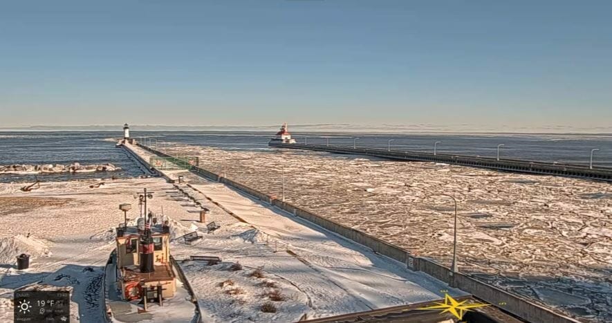 Duluth Harbor Canal Live Cam - Lake Superior - Duluth, MN USA | Boating ...